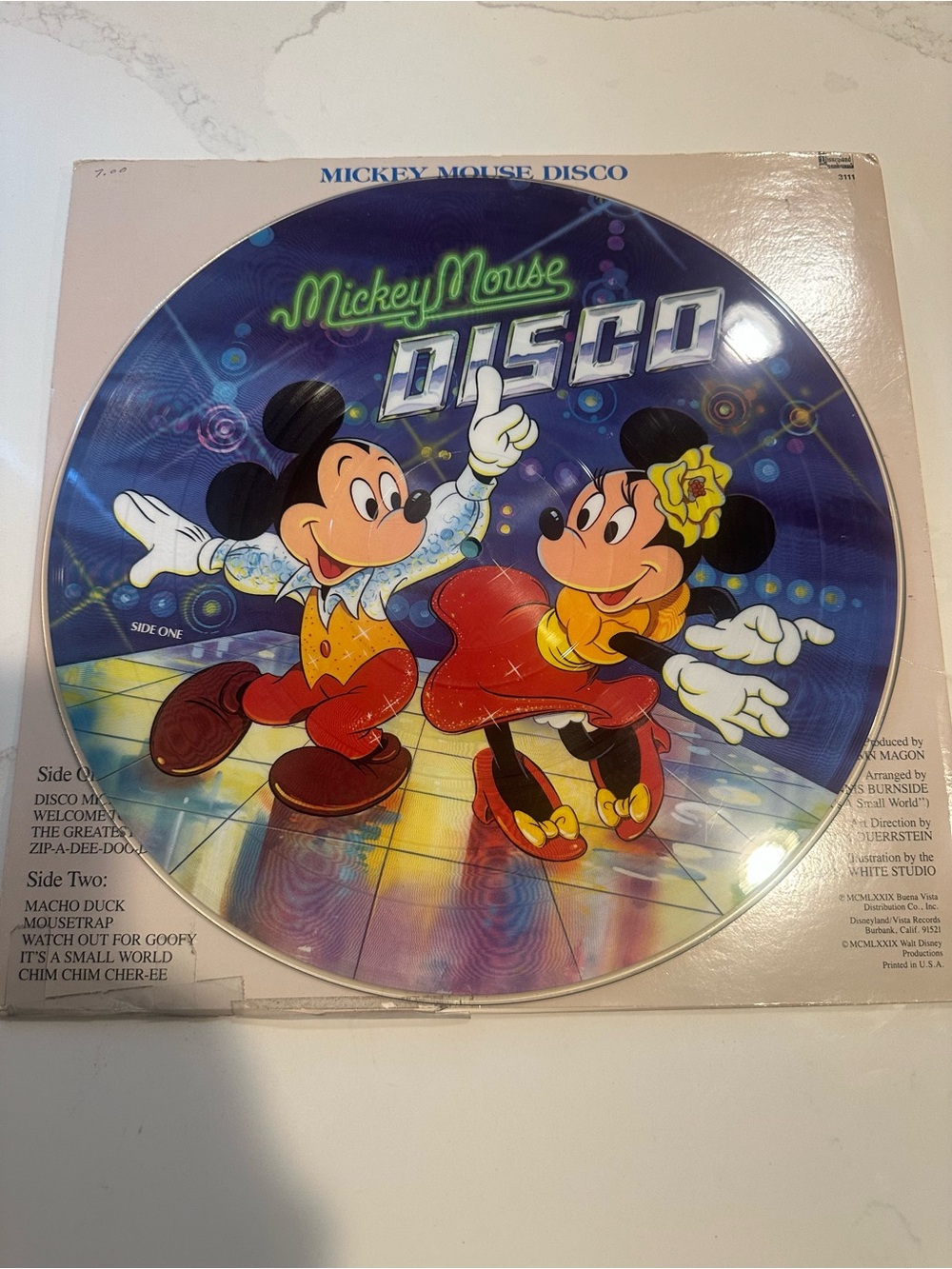 Mickey Mouse Disco 1979 Record